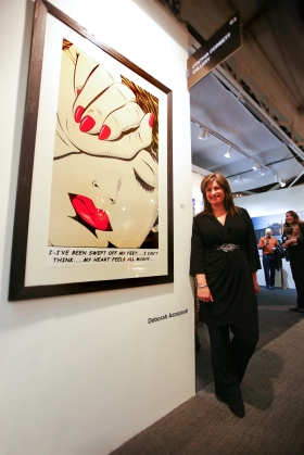 Deborah Azzopardi, London Art Fair 2014, photo by Cristina Schek (1)